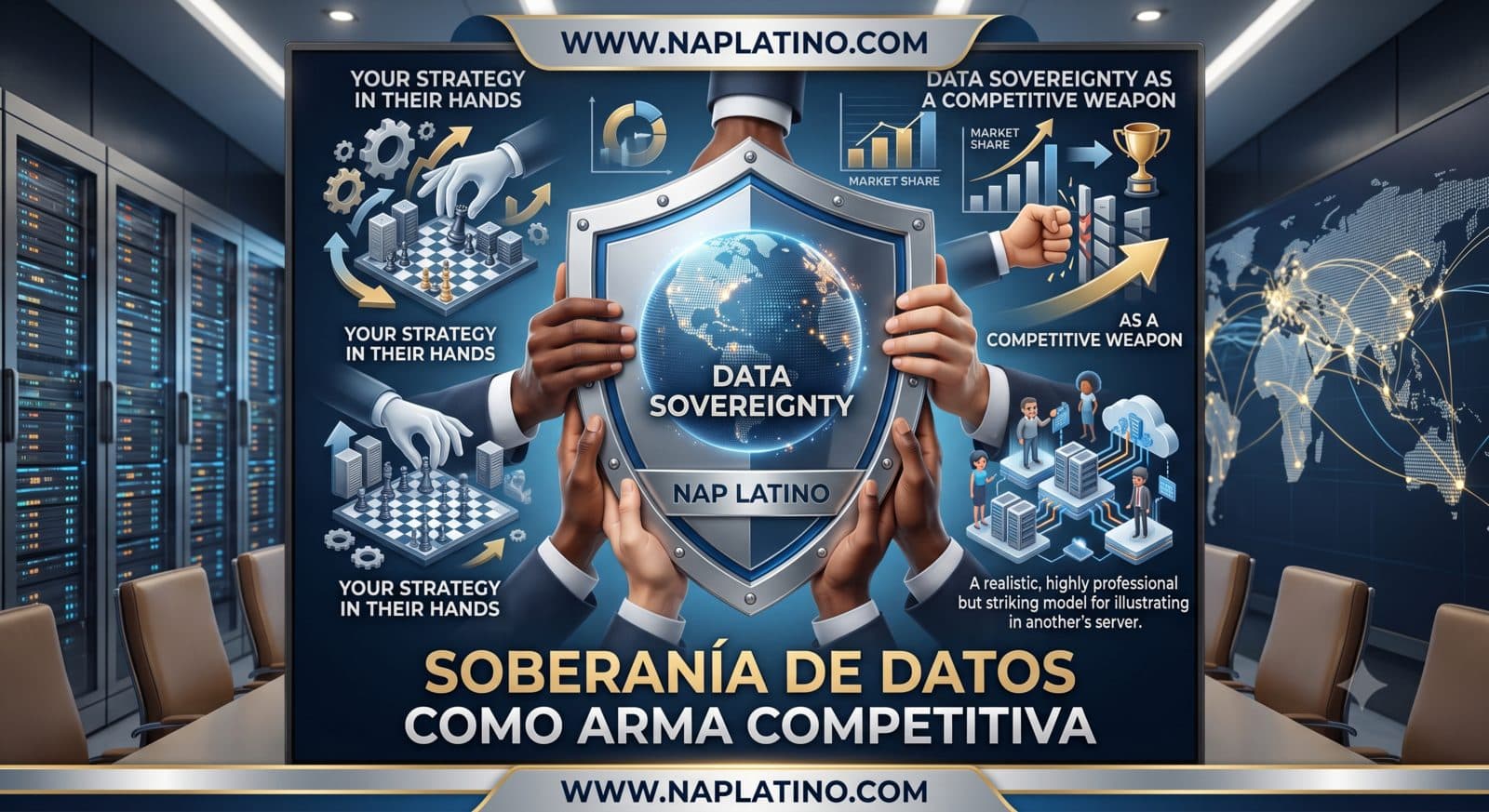 Tu modelo en el servidor de otro es tu estrategia en manos ajenas: la soberanía de datos como arma competitiva